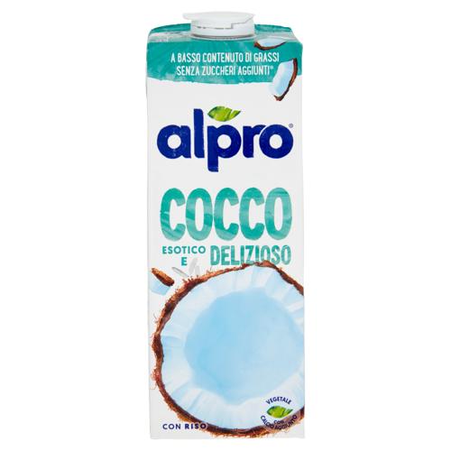 ALPRO Cocco Classico, Bevanda al Cocco 100% vegetale con vitamine B2, B12 e D, 1 L