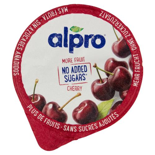 Alpro Più Frutta⁺ No Zuccheri Aggiunti* Ciliegia 135 g