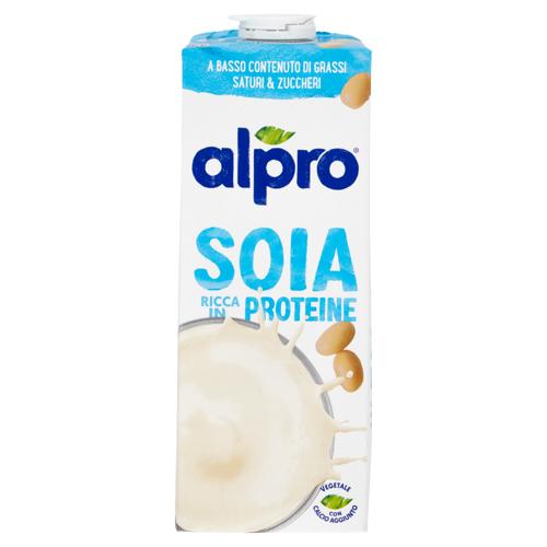 ALPRO Soia Classico, Bevanda alla Soia 100% vegetale con vitamine B2, B12 e D, 1 L