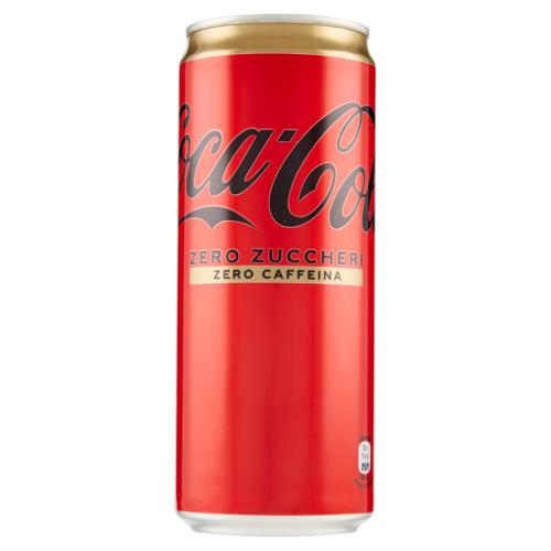COCA-COLA Zero Zuccheri Senza Caffeina 330 ml (lattina)