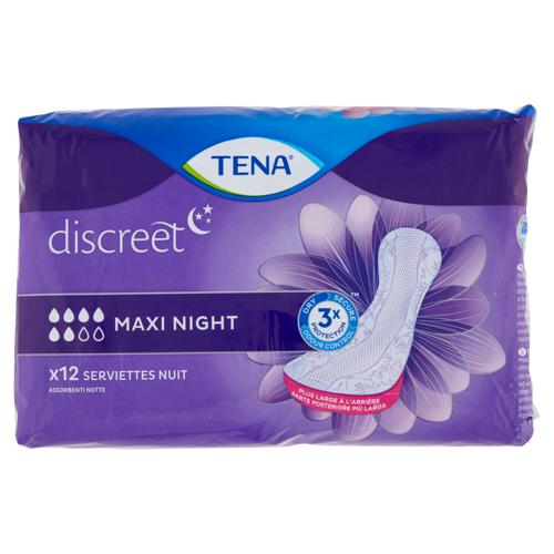 Tena discreet protect+ Maxi Night Assorbenti 12 pz