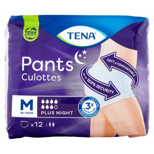 Tena Pants Culottes Plus Night M 12 pz