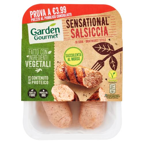GARDEN GOURMET Sensational Salsiccia vegetariana (2 pezzi) 180g