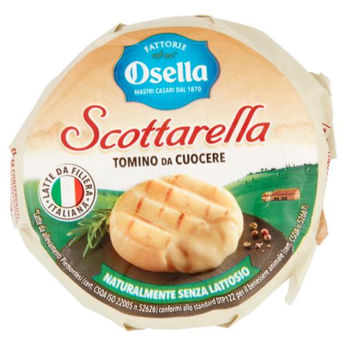 Fattorie Osella formaggio a pasta molle Scottarella Tomino da Cuocere, senza lattosio - 100 g