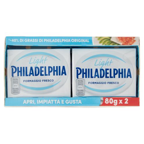 Philadelphia Light formaggio fresco spalmabile - 2 x 80 g