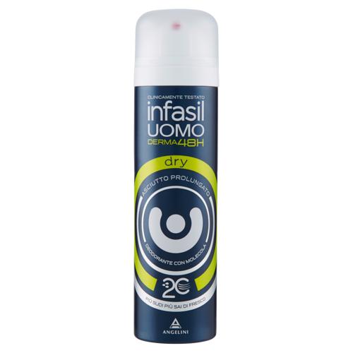 infasil Uomo Derma48H Deodorante Spray dry 150 ml