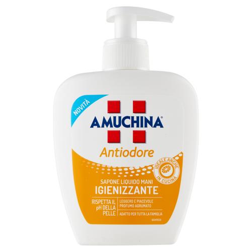Amuchina Antiodore Sapone Liquido Mani Igienizzante 250 ml