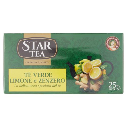 Star Tea Tè Verde Limone e Zenzero 25 x 1,7 g