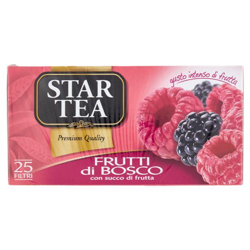 Star Tea Frutti di Bosco con succo di frutta Filtri 25 x 1,7 g