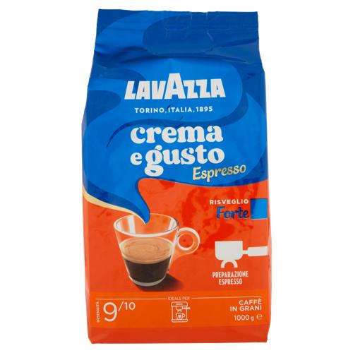 Lavazza Crema e Gusto Espresso Forte Caffè in Grani 1000 g