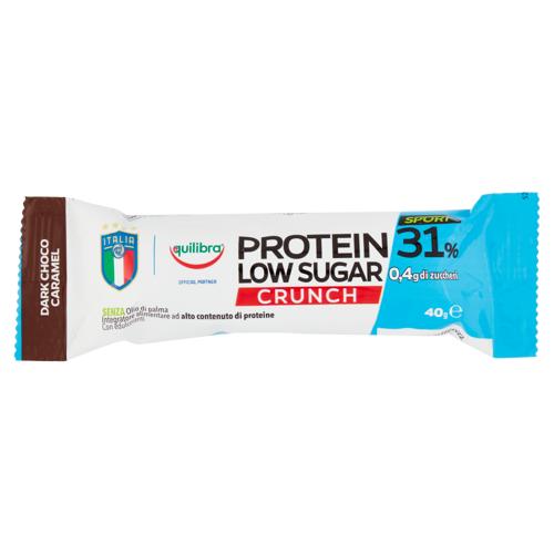 equilibra Sport Protein 31% Crunch Low Sugar Dark Choco Caramel 40 g