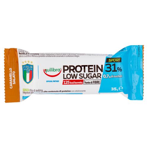 equilibra Sport Protein 31% Low Sugar Caramello Salato 35 g