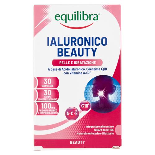 equilibra Ialuronico Beauty Pelle e Idratazione 30 Compresse 15,3 g