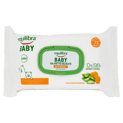 equilibra Baby Salviette Delicate Detergenti 72 pz