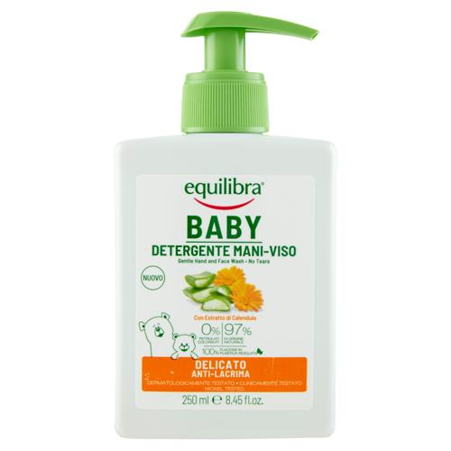 equilibra Baby Detergente Mani-Viso Delicato Anti-Lacrima 250 ml