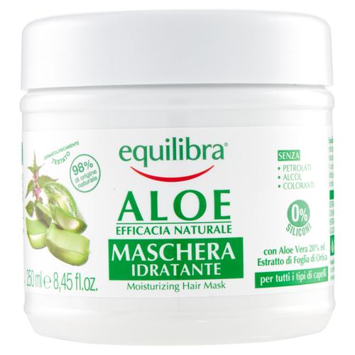 equilibra Aloe Maschera Idratante per tutti i tipi di capelli 250 ml