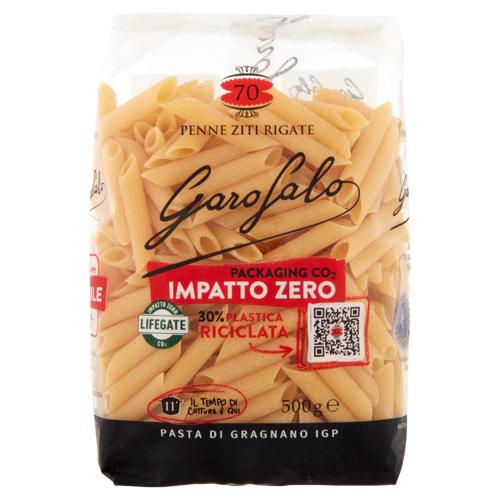 Garofalo Penne Ziti Rigate 70 Pasta di Gragnano IGP 500 g