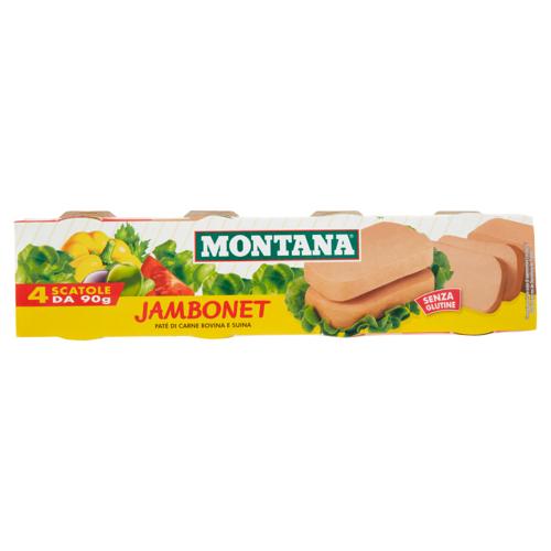 Montana Jambonet 4 x 90 g