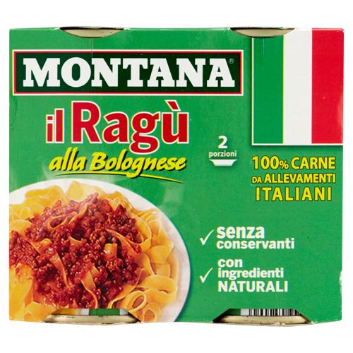 Montana Ragù alla Bolognese 2 x 180 g