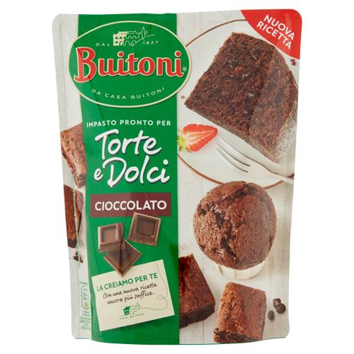 BUITONI TORTA AL CIOCCOLATO Impasto pronto fresco per torta al cioccolato 10 porzioni 600g