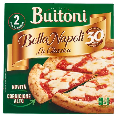 BUITONI Bella Napoli la Classica Margherita Pizza surgelata (2 pizze) 660 g