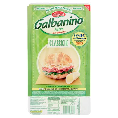 Galbani Galbanino Fette formaggio dolce Classiche 120 g
