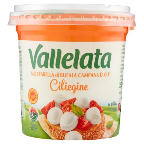 Vallelata Mozzarella di Bufala Campana D.O.P. Ciliegine 150 g