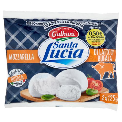 Galbani Santa Lucia Mozzarella di Latte di Bufala 2 x 125 g