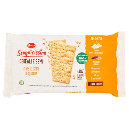 Doria Semplicissimi Crackers Mais e Semi di Quinoa - 245 g