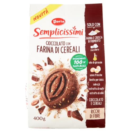 Doria Semplicissimi Frollini Farina di Cereali e Cioccolato - sacco 400g