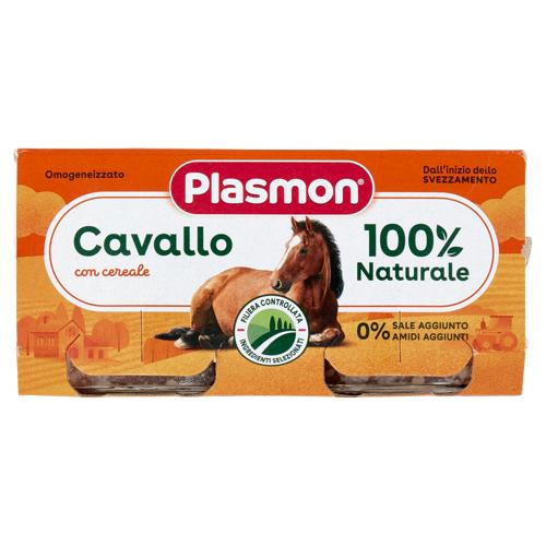 Plasmon Omogeneizzato Cavallo con cereale 2 x 80 g