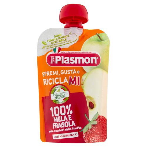 Plasmon 100% Frutta Mela e Fragola 100 g