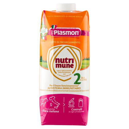 Plasmon Latte di Proseguimento nutri mune 2 500 ml