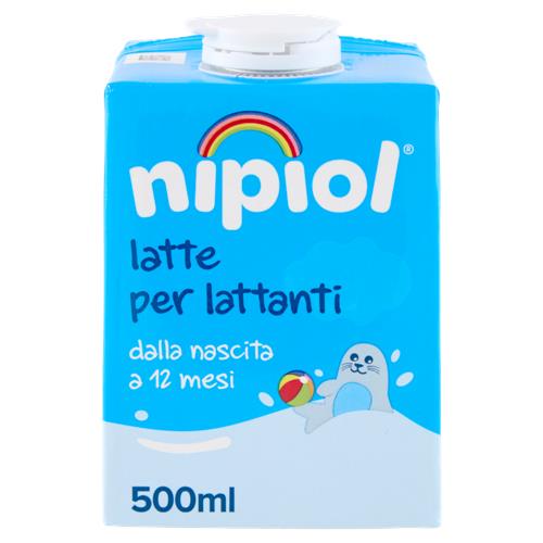 nipiol latte per lattanti dalla nascita a 12 mesi 500 ml