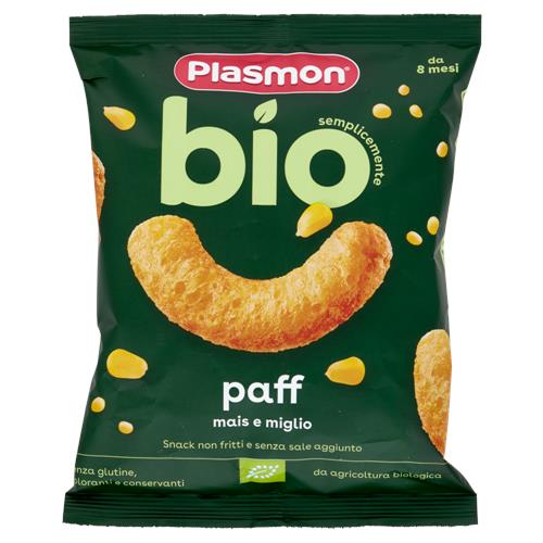 Plasmon semplicemente bio paff mais e miglio 15 g