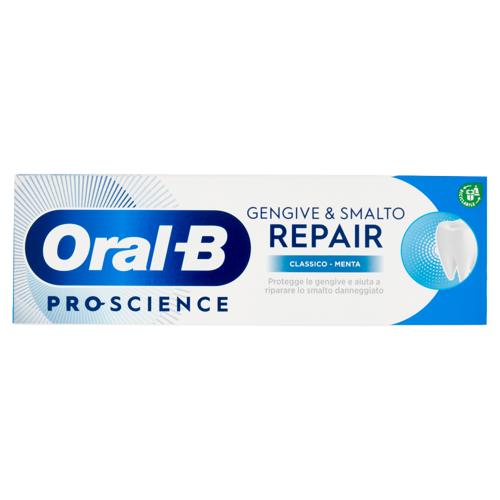 Oral-B Pro-Science Dentifricio Gengive & Smalto Repair Classico - Menta 75 ml