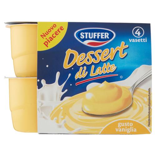 Stuffer Dessert di Latte gusto vaniglia 4 x 125 g