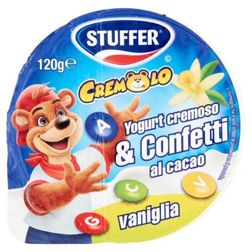 Stuffer Cremolo Yogurt cremoso & Confetti al cacao vaniglia 120 g