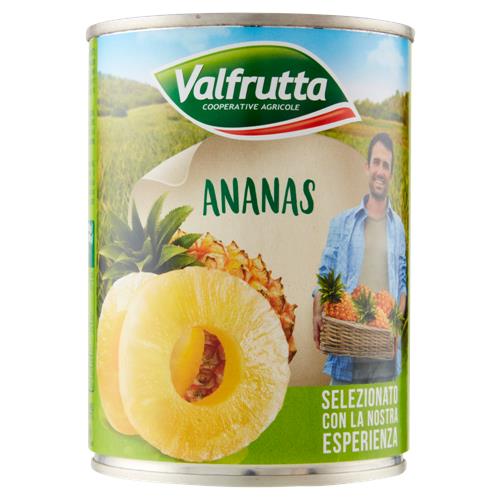 Valfrutta Ananas allo sciroppo 565 g