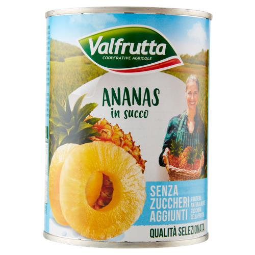 Valfrutta Ananas in succo 565 g