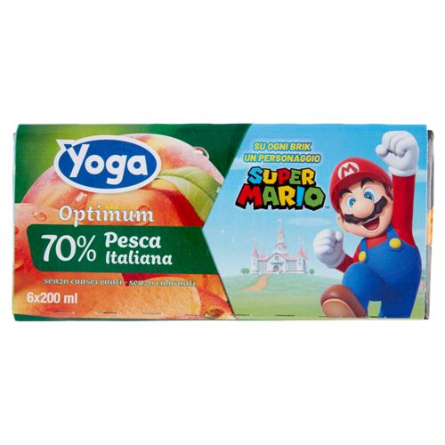 Yoga Optimum 70% Pesca Italiana 6 x 200 ml