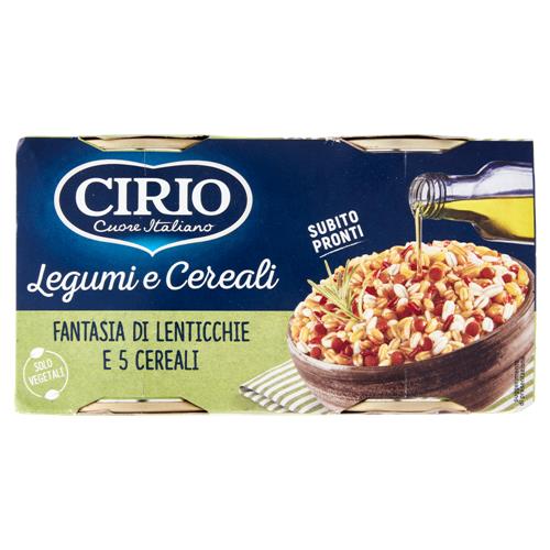 Cirio Legumi e Cereali Fantasia di Lenticchie e 5 Cereali 2 x 200 g