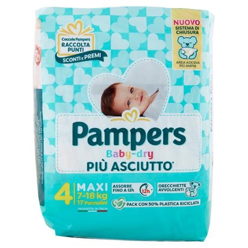 Pampers Baby-dry Maxi 17 pz