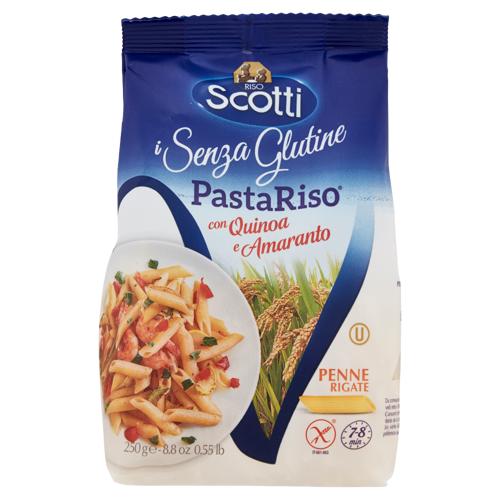 Riso Scotti i Senza Glutine PastaRiso con Quinoa e Amaranto Penne Rigate 250 g