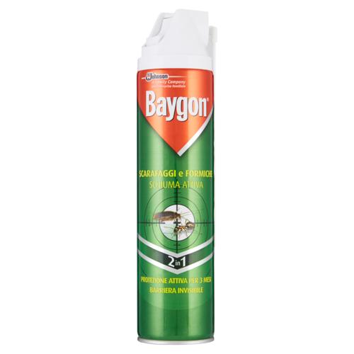 Baygon Scarafaggi e formiche schiuma attiva 400 ml