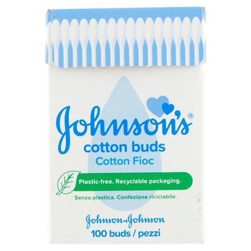 JOHNSON'S Baby, Cotton Fioc, 100% in Puro Cotone, per Tutta La Famiglia, 100pz