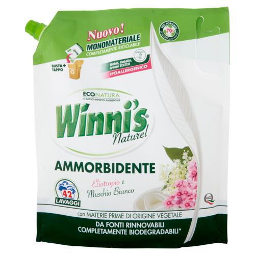 Winni's Naturel Ammorbidente Eliotropio e Muschio Bianco 1,47 l