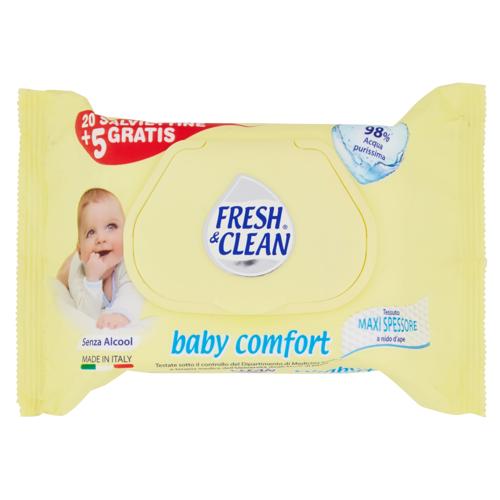 Fresh & Clean baby comfort Salviettine 25 pz