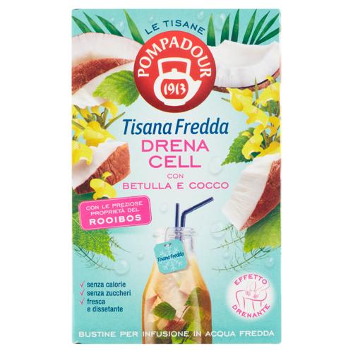 Pompadour Le Tisane Tisana Fredda Drena Cell 18 x 2,5 g