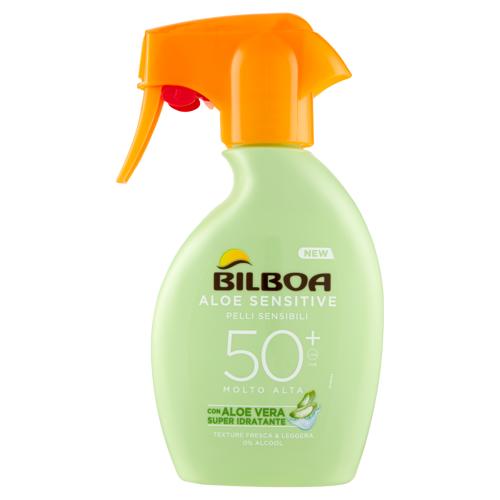 Bilboa Aloe Sensitive Pelli Sensibili 50⁺ Molto Alta 250 ml
